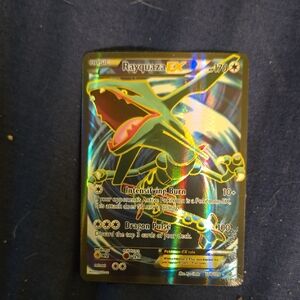 Rayquaza EX Holographic Card